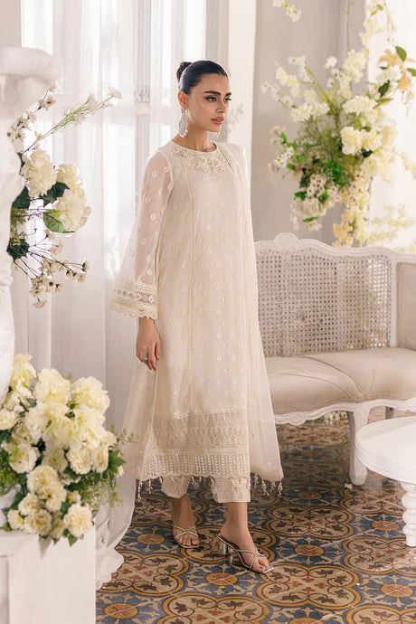 Angelic Frost 3 Piece Chiffon Suit