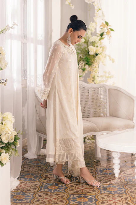 Angelic Frost 3 Piece Chiffon Suit