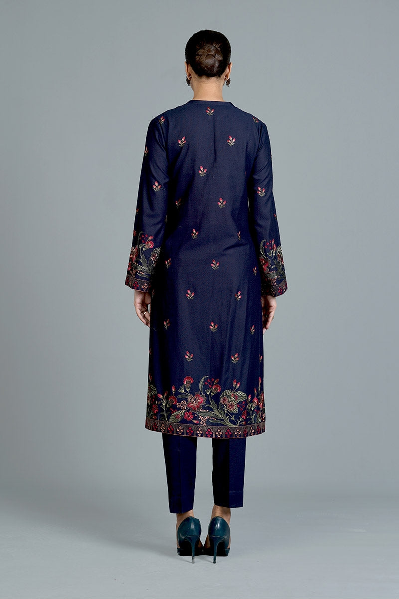 Bareeze 3PC Embroidered karandi Suit