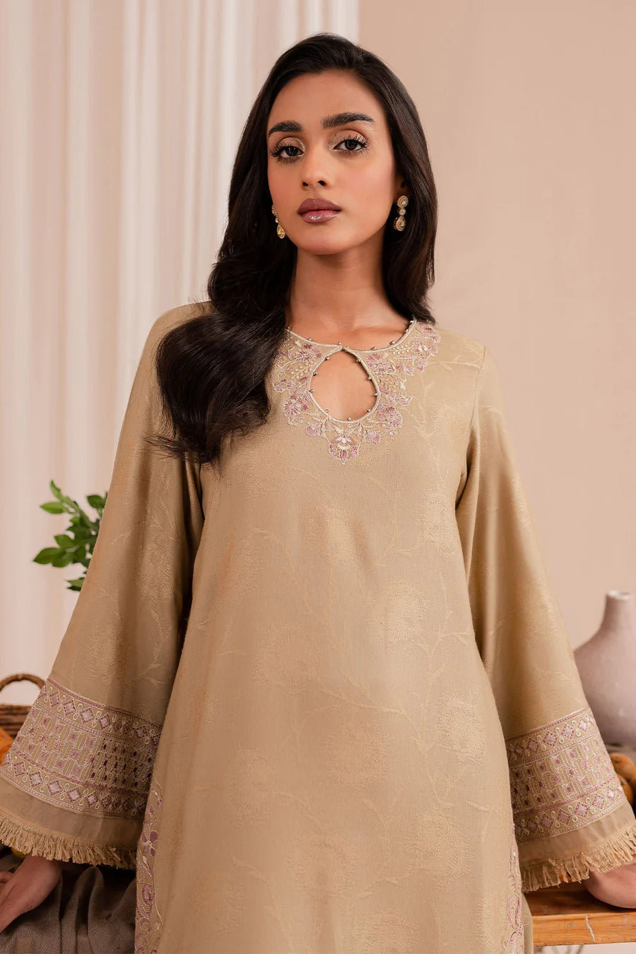 Nureh -Shades of Winter 2 Piece Ready to wear