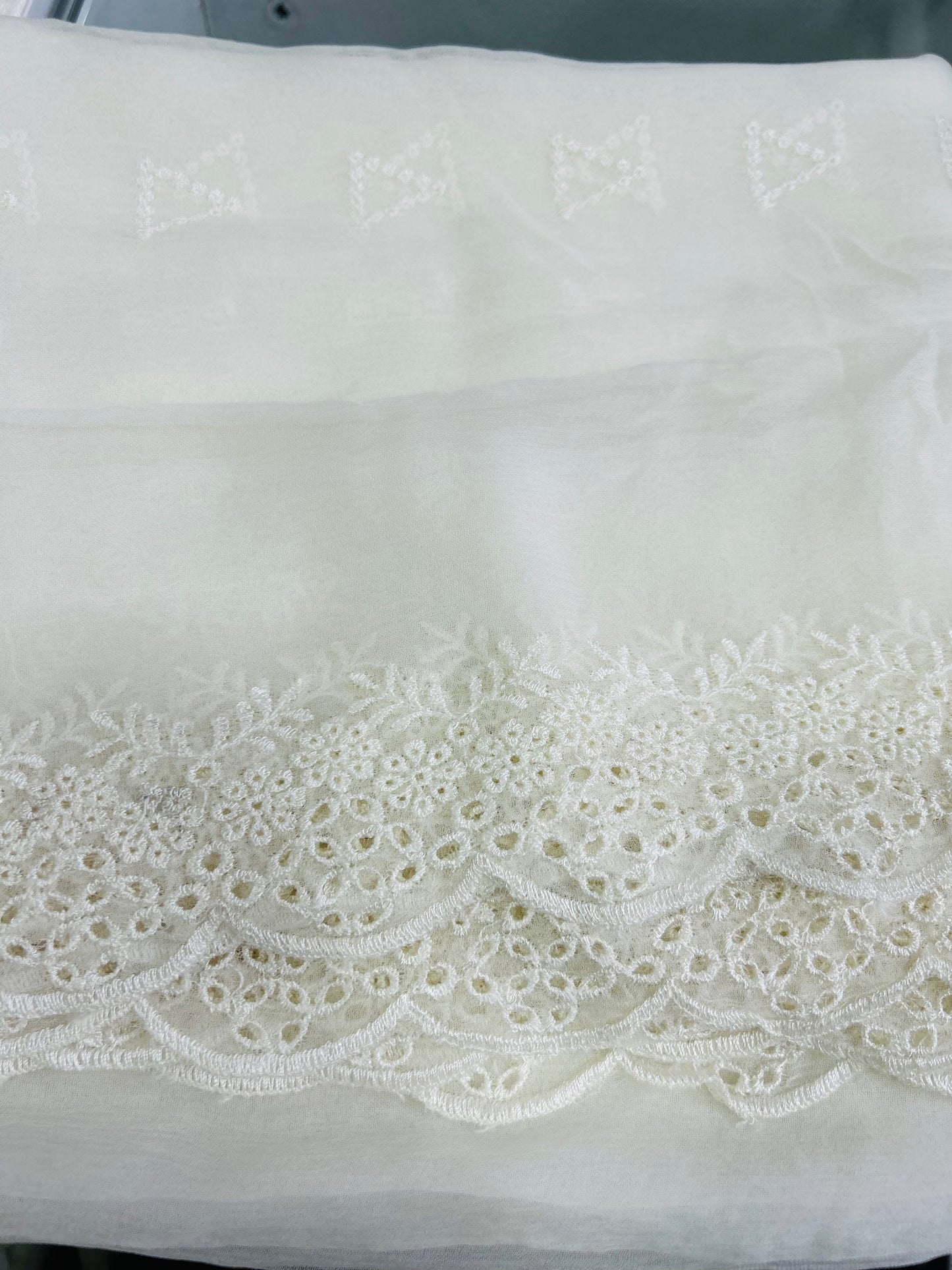 Pure Chiffon embroidered dupattas
