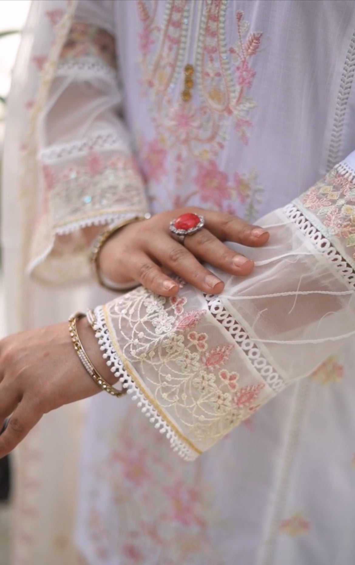 3 PC Embroidered Cotton Suit