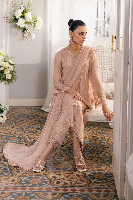 Nectarine 3 Piece Chiffon Suit