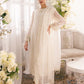 Angelic Frost 3 Piece Chiffon Suit