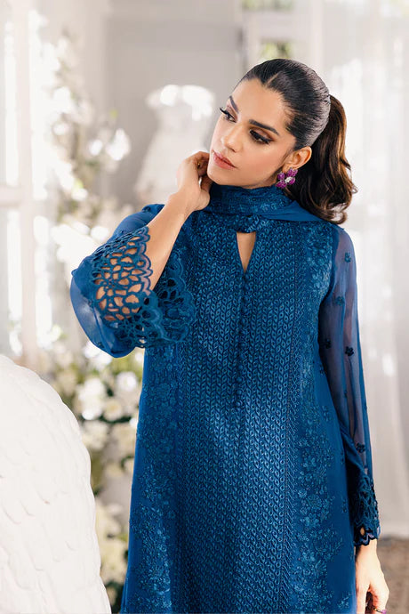 Galactic Glow 3 Piece Chiffon Suit