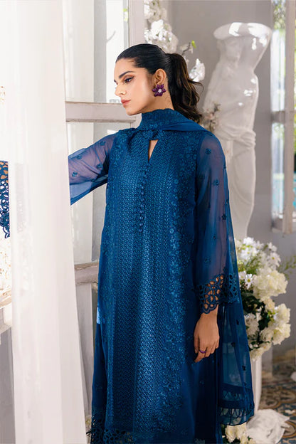 Galactic Glow 3 Piece Chiffon Suit