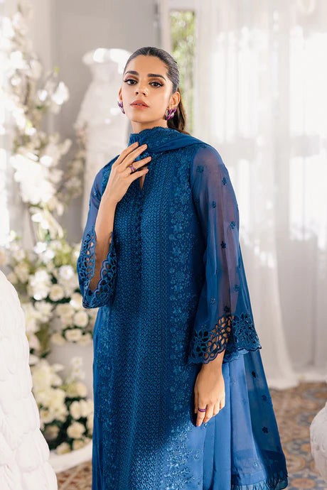 Galactic Glow 3 Piece Chiffon Suit