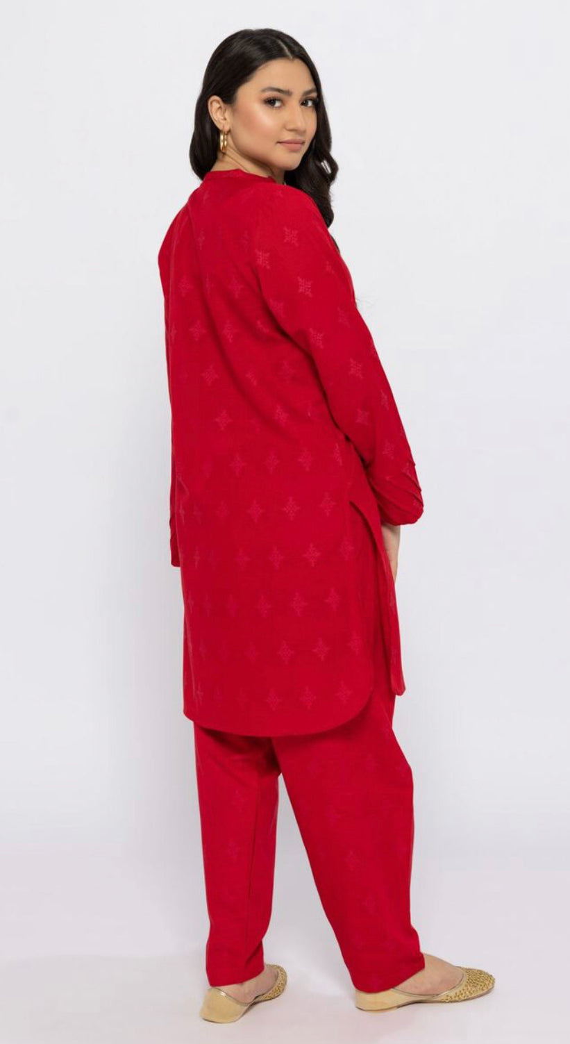 Khaadi 2 Piece  Khaddar Suit