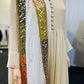 Net Duppattas with mirror work border