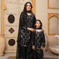 EMBROIDERED CHIFFON 3 PIECE SUIT