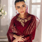 Garnet Glam 3 Piece Chiffon Suit