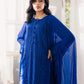 Iris Charm 3 Piece Chiffon suit