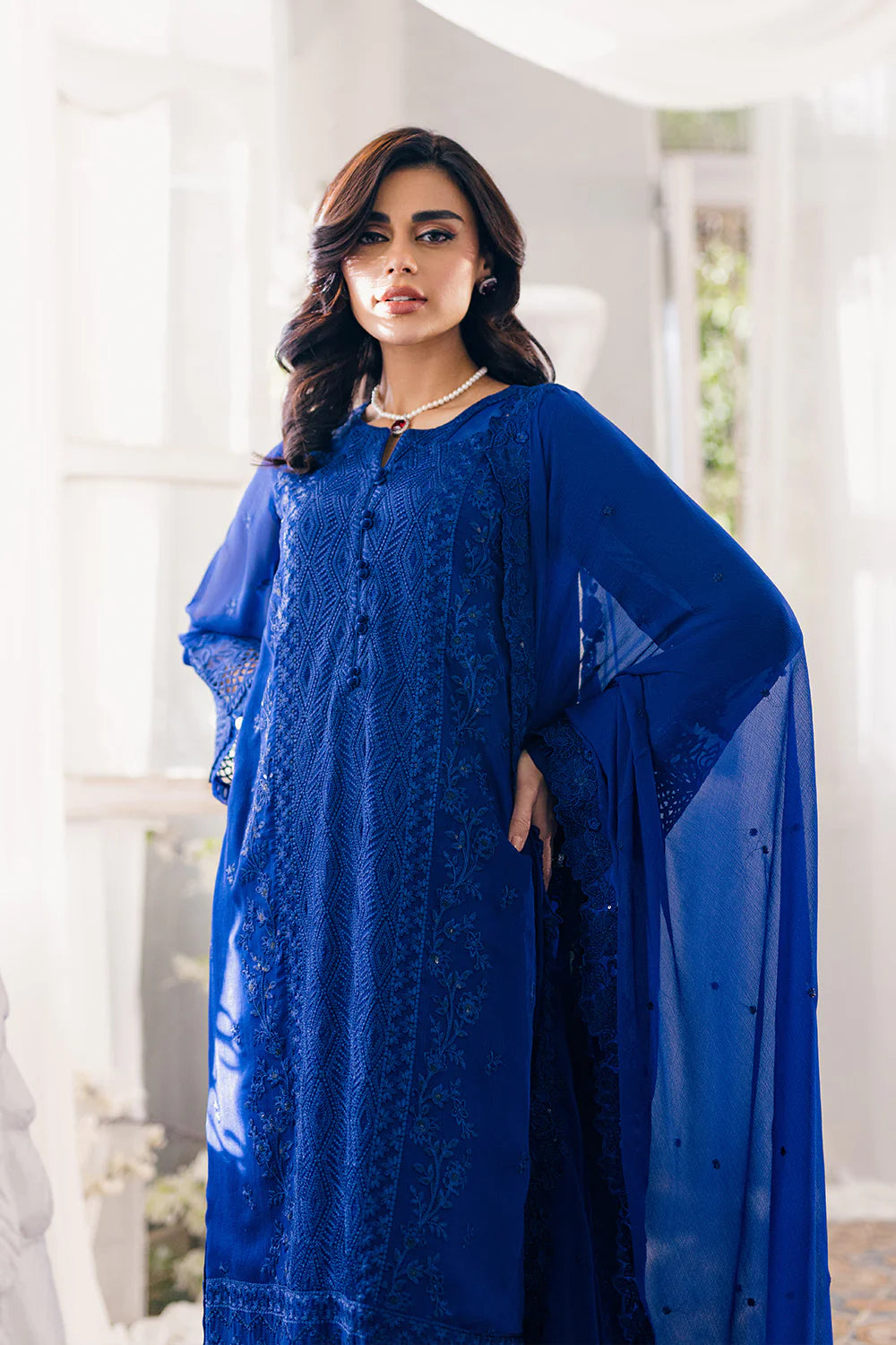 Iris Charm 3 Piece Chiffon suit